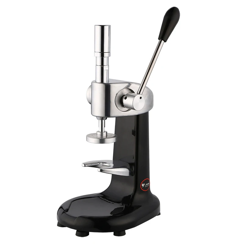 เครื่องอัดผงแบบเครื่องชงกาแฟกึ่งอัตโนมัติทำจากสเตนเลสใช้ค้อนผงแบบแมนนวล