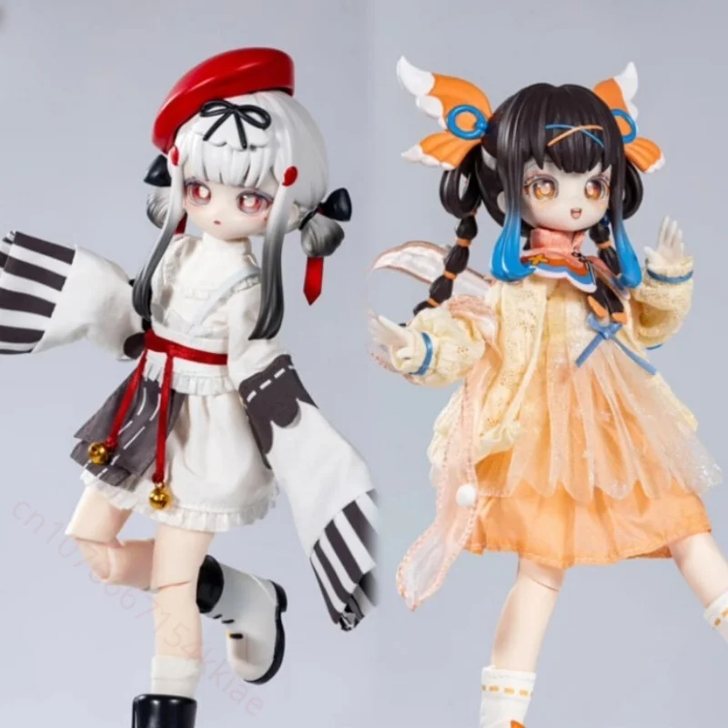 Burning Star Plan Series 1/8 Bjd Blind Box Mystery Box Kawaii Action Anime Figure Doll Collectible Toy Gift For Anime Collectors