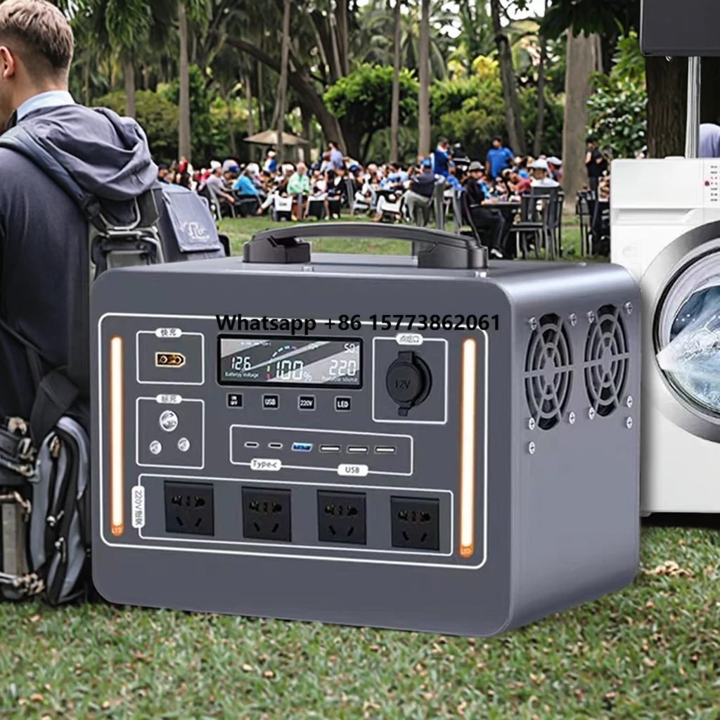 

Мощная портативная электростанция 220В для активного отдыха, кемпинга и автопутешествий, большая емкость, с MPPT, стандарт AU
