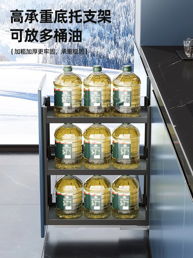 خزانة المطبخ، سلة توابل من الزجاج المقسى، سلة توابل، رف درج، سلة توابل #4