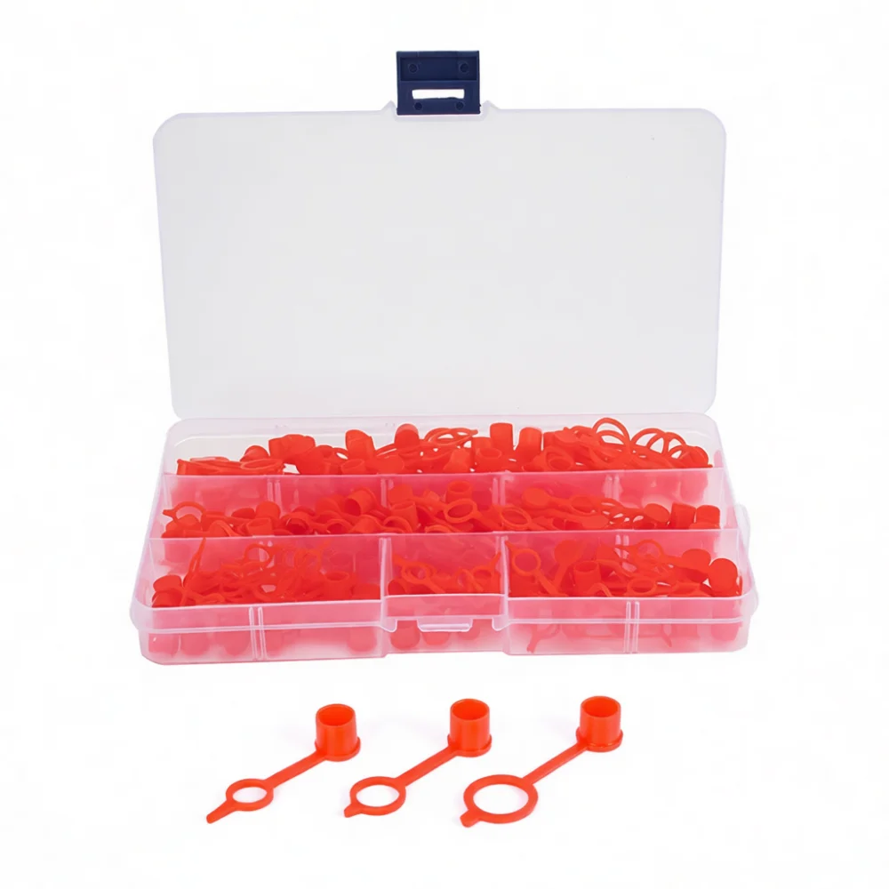 150 Assorted Size Grease Zerk Fitting Dust Caps Protective Shield For Industrial Automotive Machinery Lubrication Hole Guard