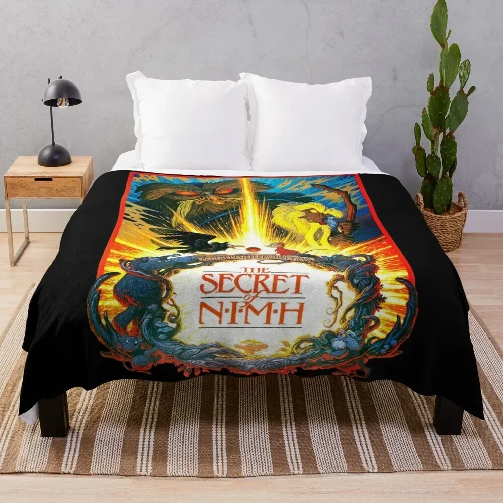 The Secret of Nimh Throw Blanket Cute Large Flannel Blankets