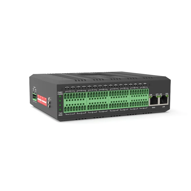 最高品質の 32 チャンネル ドライ コンタクト - イーサネット コンバータ (WEB および SNMP 管理付き) 2 FE イーサネット