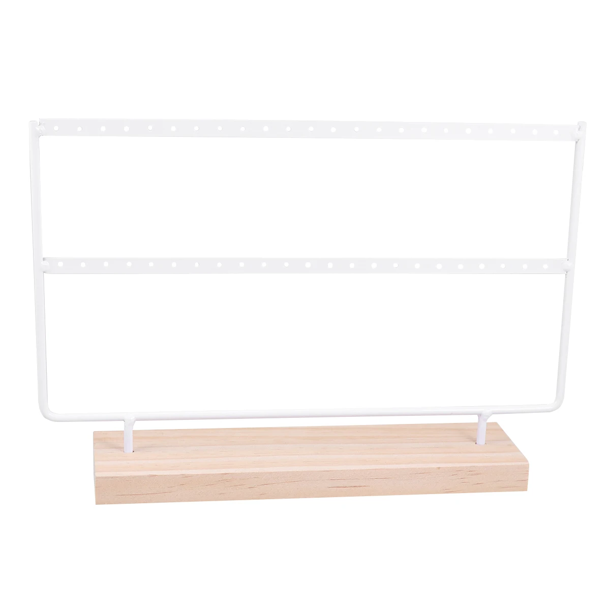 

Earring Display Stand Jewelry Storage Rack Earrings for Bedroom Bamboo Necklace Holder