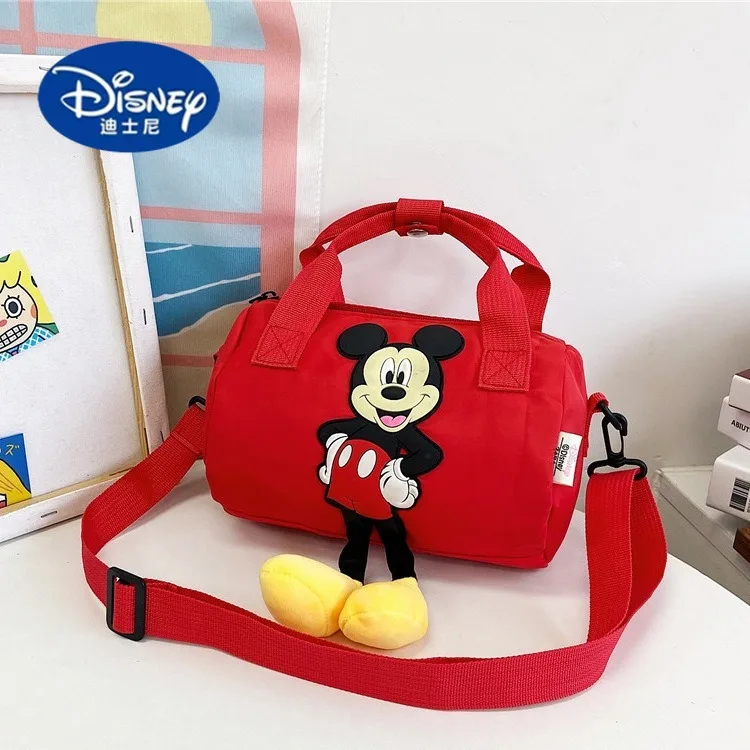 Tas Bantal Disney Mickey Mouse untuk Anak Perempuan |   Tas Selempang & Jinjing Lucu, Tas Bahu Fashion Minimalis