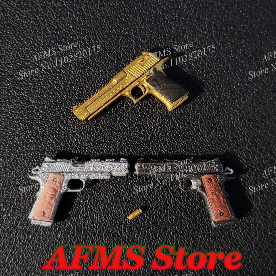 Figura Coleccionable a Escala 1/12, M1911A1, Accesorio de Equipo de Combate de Plástico, Compatible con Figuras de Acción de 6 Pulgadas, Muñeco Soldado