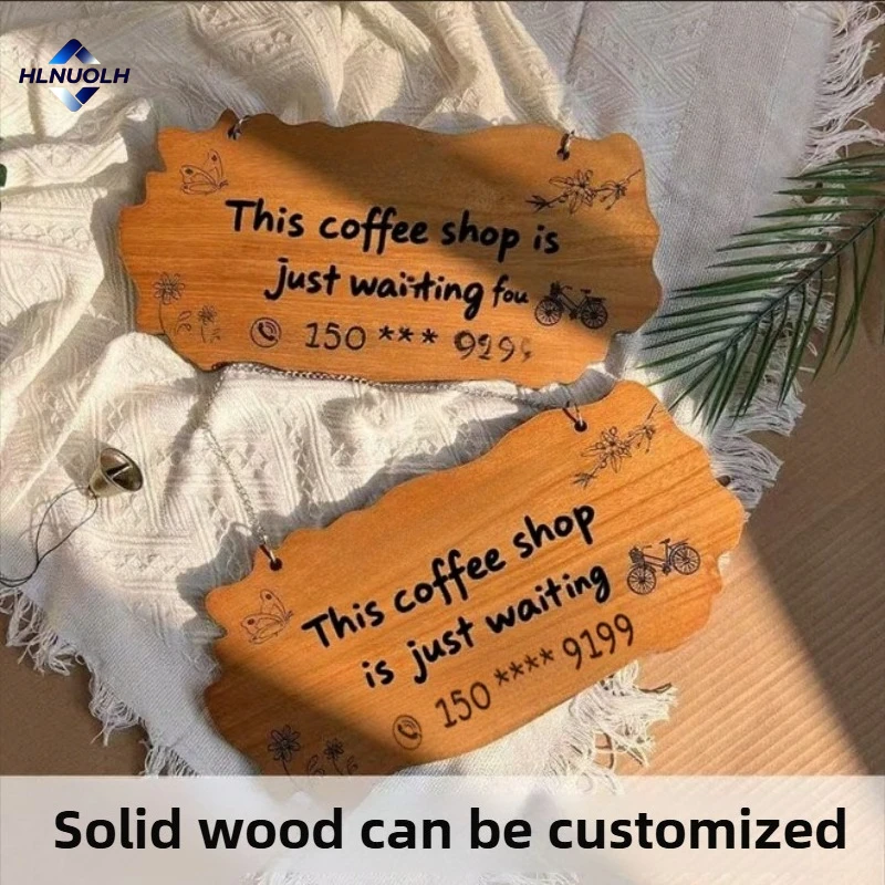 

Personalized Business Signs Custom Wood Laser Cut 3D Plaques Wall Art Beauty/Salon/Office/Family Last Name Decor Wedding Gifts