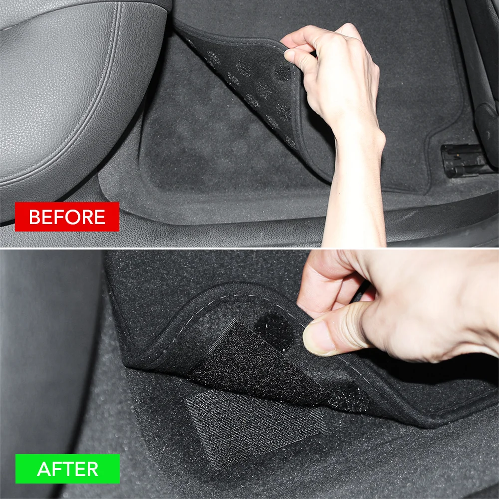 10pair Car Floor Mat Fastener Tape nylon sticker Traceless double sided fixed Velcro