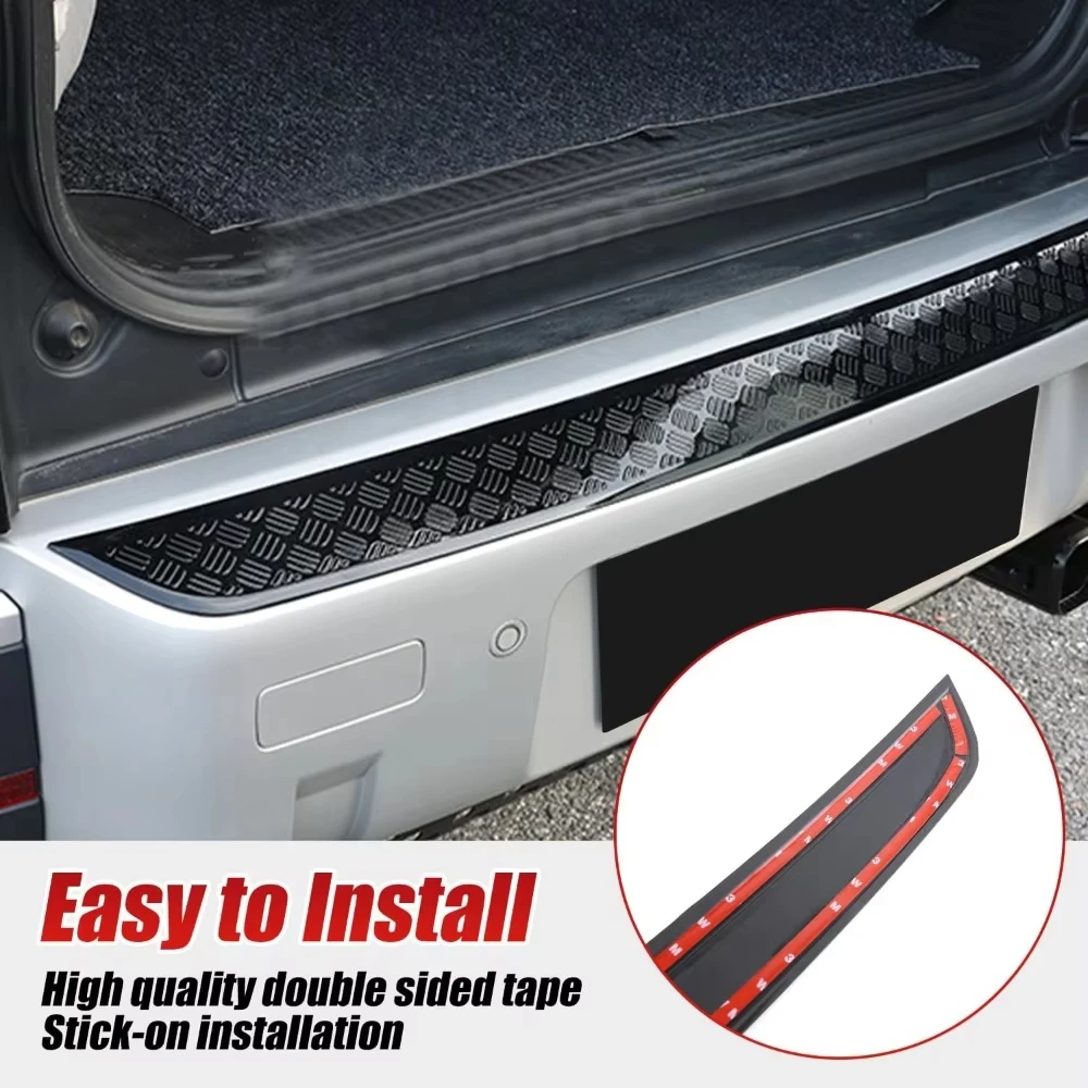 Car Impact Strip For Land Rover Defender 90 110 130 Car Rear Bumper Anti-Scratch Protection Cover Trim Kit Decoration 2020-2025