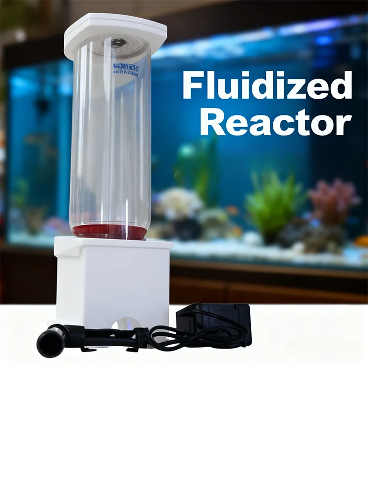 Wajababu N60 N70 N90 Aquarium Fluidisierter Medienreaktor 220V Fluidbett-Filterpumpe für Marine-Korallenriff-Tanks – Detail 2