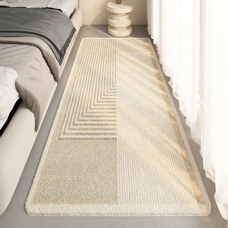 Modern Style Rugs for Bedroom Thick Plush Living Room Decoration Anti-slip Carpet Home Fluffy Soft Rug Washable Lounge Floor Mat