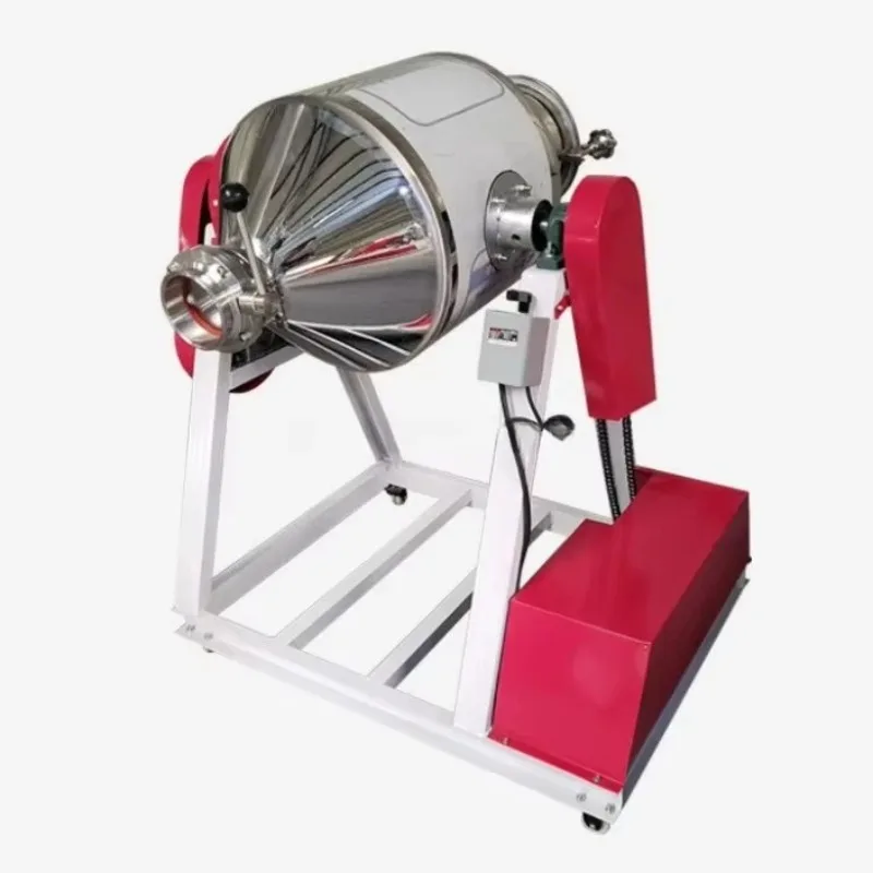 Small Scale Dry Powder Mixer - Stainless Steel Tool for Coffee Chili Barbecue Seasoning