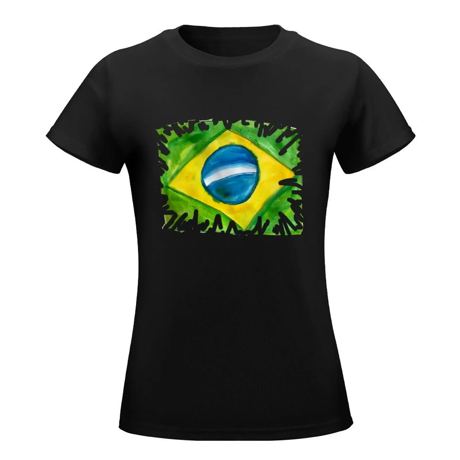 Brazil T-Shirt shirts graphic tees funny tees t shirt dress Women