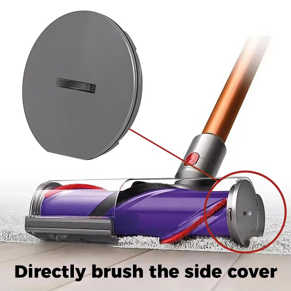Brush Head End Cap Cover for Dyson V7  V8 V10 V11 V15 Direct Drive Cordless Vacuum Cleaner Accessories Replacement