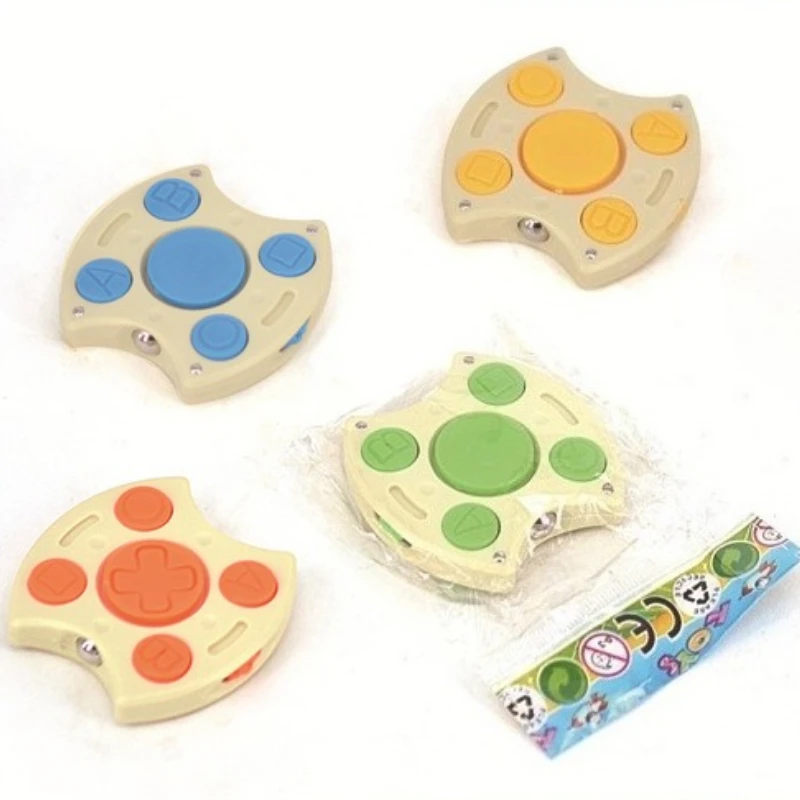 Ręka Fidget Spinne Roller Gamepad Cube Clicker EDC łagodzi stres zabawka Spinning Top Tip Gyro Antistresse dekompresja