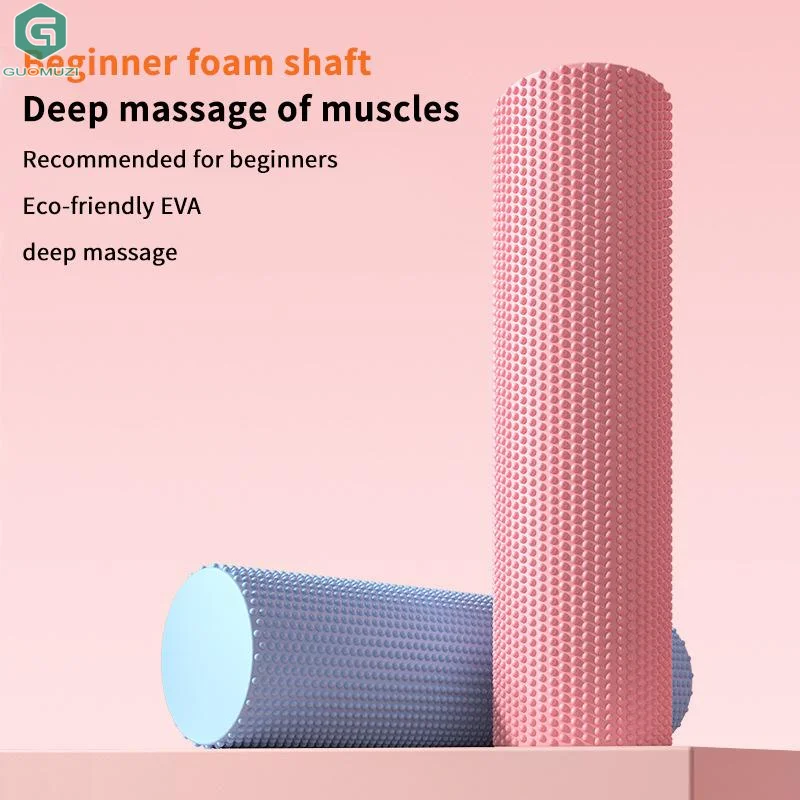 1PC EVA  Yoga Foam Roller EVA High Density Yoga Columnor Pilates Foam Roller Exercise Back Massage Roller Home Fitness Equipment