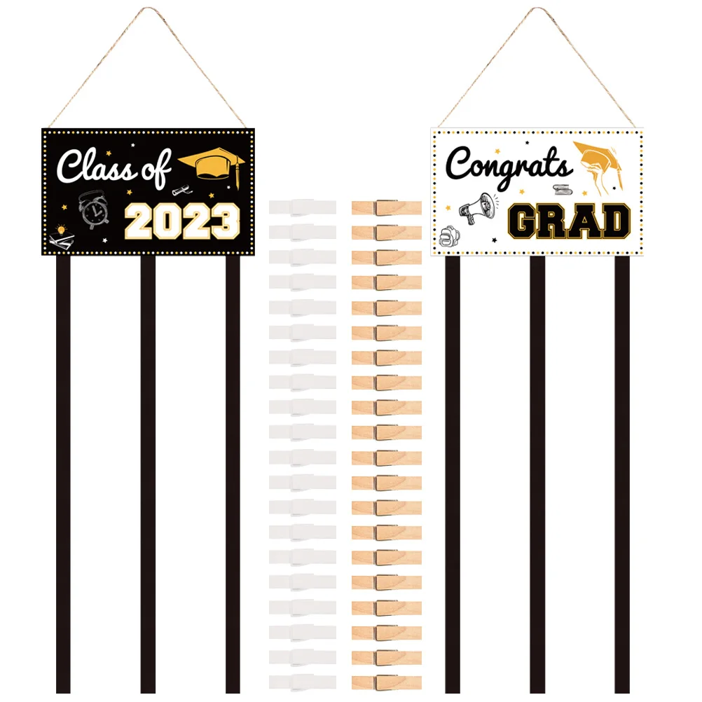 

Photo Hanging Display Clips Wood Frame Graduation Wall Pendant DIY Decor Lightweight Easy Hang Living Room Bedroom Office Photos