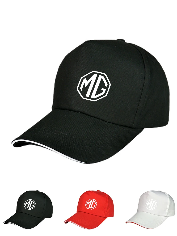 Casquette de Baseball avec Logo automobile, chapeau de soleil pour MG Morris Garages 6 3 5 7 TF ZR ZS HS GS GT Hector RX5 RX8 350 550 Gundam
