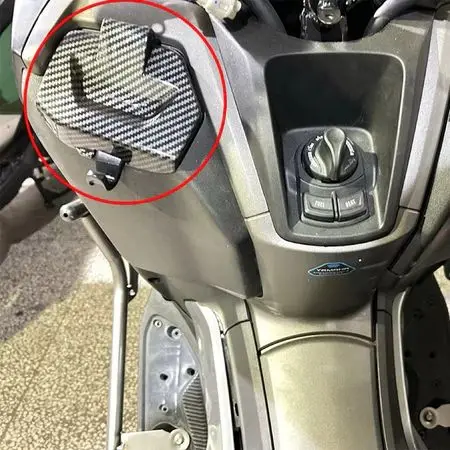 Suitable for Yamaha NMAX155 125 2025-2026 modified motorcycle parts ABS storage bag cover toolbox cover waterproof cover