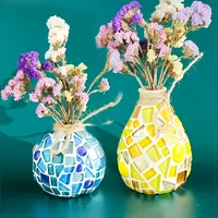 100g/3.5oz Tiny Mixed Color Irregular  Glass Mosaic Tiles - Vibrant Decorative Accents for Bathroom, Kitchen, and Art Pro 5