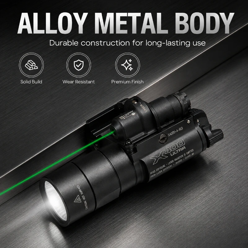 Hobby Display Flashlight Accessory Metal Alloy Body Fast Detach Bracket Compatible 20‑22mm Rail Model Component