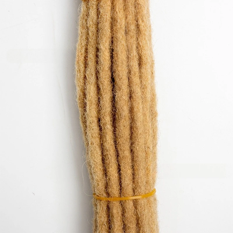 0.4 0.6 0.8cm #27 Color 100% Human Hair Dreadlock Extensions Loc Extensions Human Hair Permanent Loc Extensions Human Hair