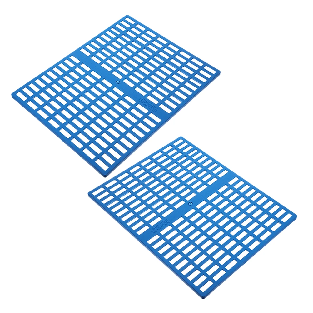 

2Pcs Rabbit Cage Mat Plastic Foot Pads Soft Resting Floor Mat Small Animal Bunny Cage Accessories Bunny Feet Pad
