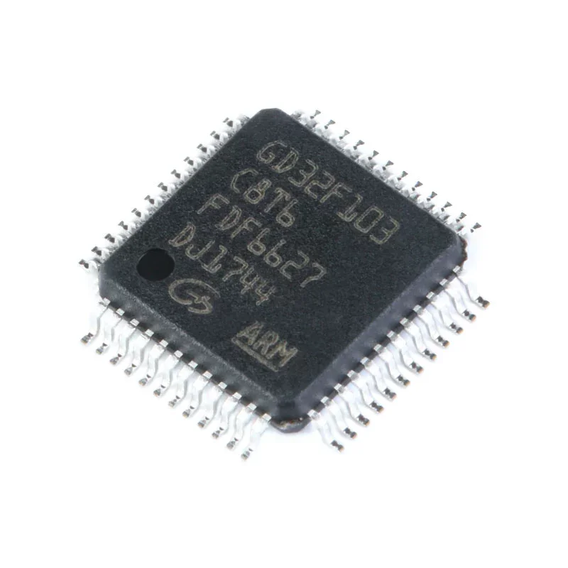 5 pièces d'origine SMD GD32F103C8T6 LQFP-48 puce de microcontrôleur 32 bits