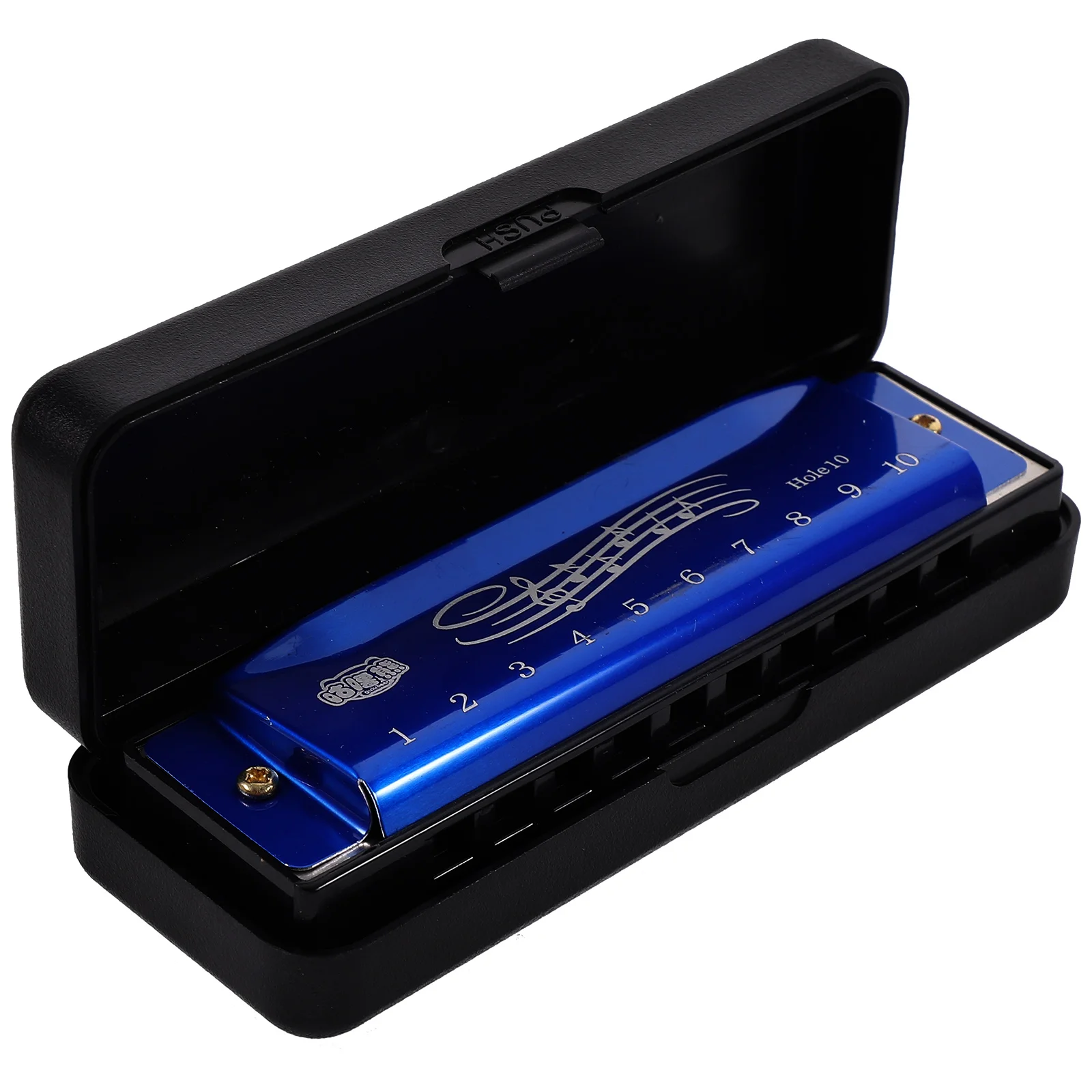 10 Hole 20 Tone Harmonica Children's Toy Portable Mini for Beginner Musical Instruments Small