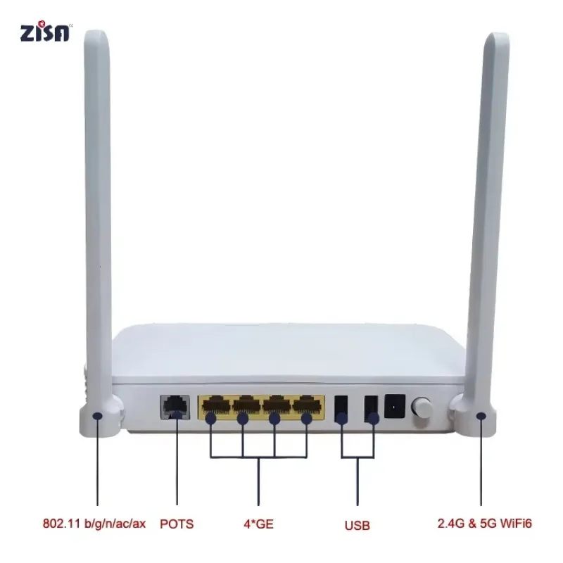 English Firmware Version Wifi6 ONU Eg8145x6 HS8145x6 HS8546X6 Dual Band 4GE AX3000 Xpon Gpon Epon Onu Ont for FTTH in stock