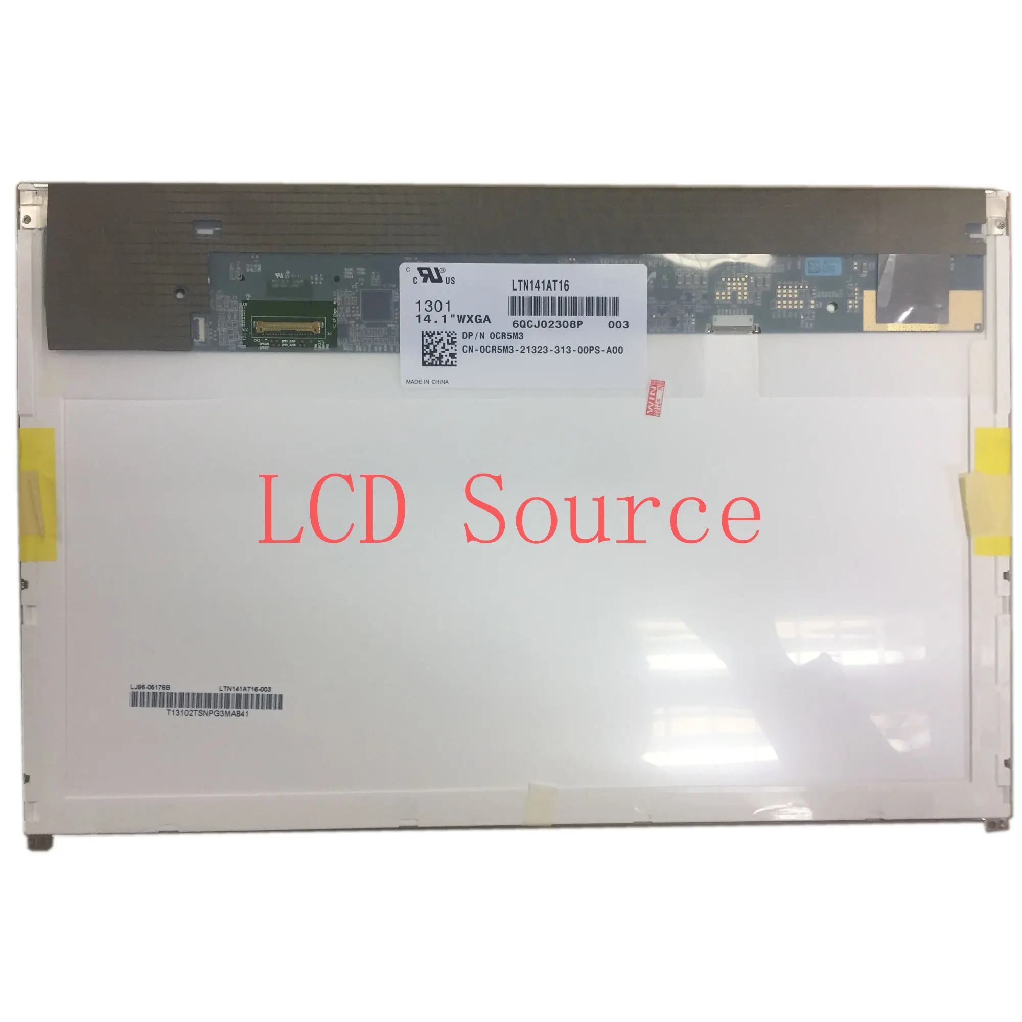 LTN141AT16 fit LP141WX5 TPP1 B141EW05 V5 EDP 30 pin 14.1 LCD LED SCREEN PANEL