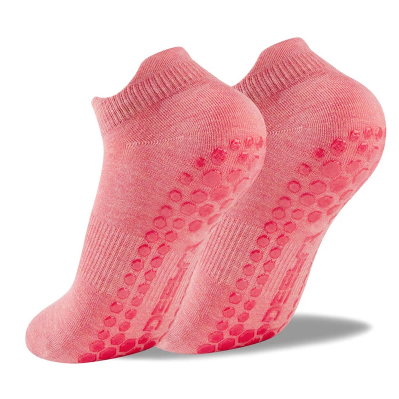 Women Anti-Slip Sock trampoline Yoga Sock Cotton Breathable Short Socks Elasticity Sport Boy Girl Outside Sport Socks EU33-39