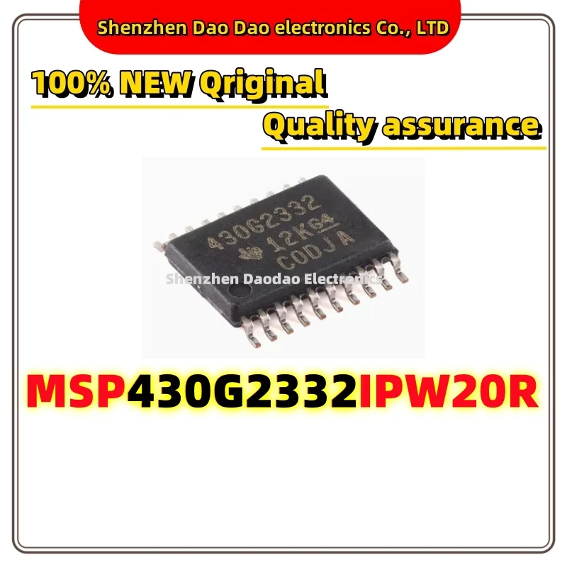 MSP430G2332IPW20 430G2332 MSP430G2332IPW20R TSSOP-20 Microcontroller chip IC new original