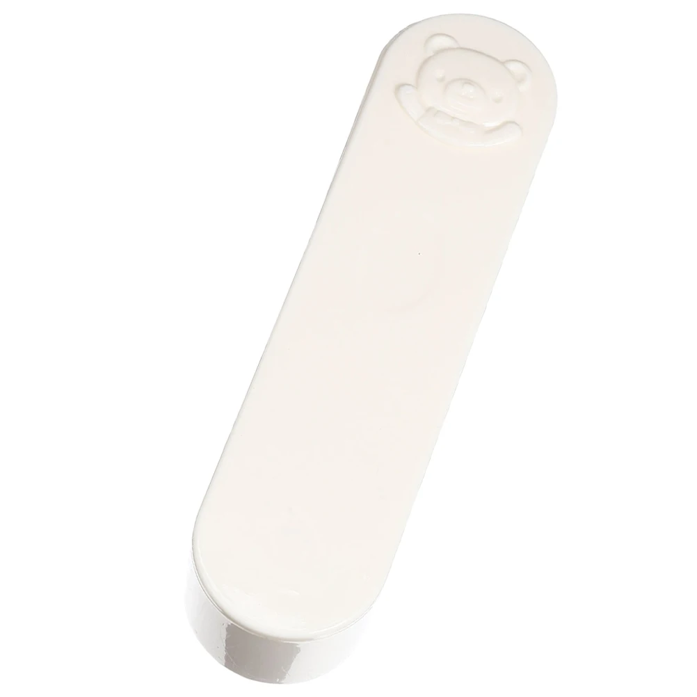 

1pcs Cotton Mini Square Bear Storage Case Portable Jewelry Travel Swab Holder Swab ganizer Packaging White Travel ganizer