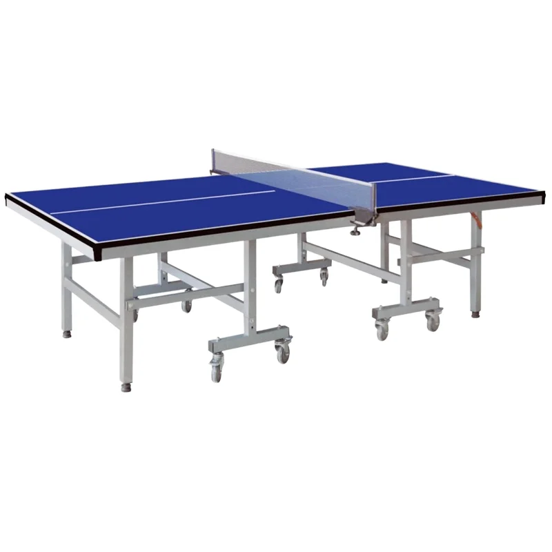 

Factory Supply Foldable Table Tennis Table with Wheels Board Thickness 15mm Ping Pong Table for Professional Sports Competition