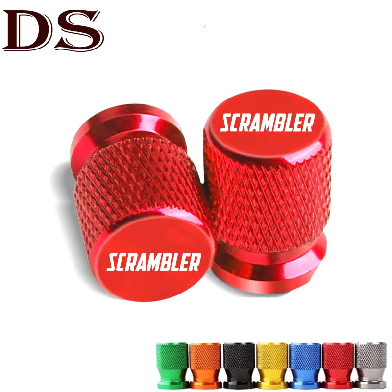 

Motorcycle Accessories CNC Wheel Tire Valve Air Port Cover Caps For Ducati Scrambler 400 800 1100 125 250 350 450 2014-2023 2024
