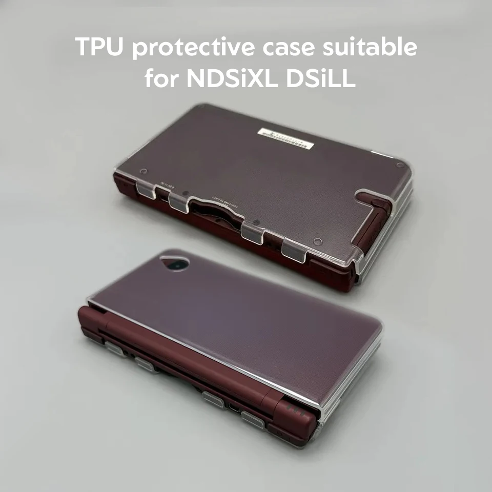 High Quality TPU Protective Case Suitable for NDSiXL DSiLL. Please Pay Attention To Your Host Model