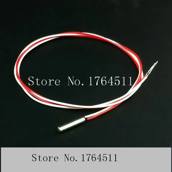 [BELLA] [High Precision] PT100 RTD temperature sensor PT100 temperature probe waterproof compact 3 * 15mm --5pcs/lot