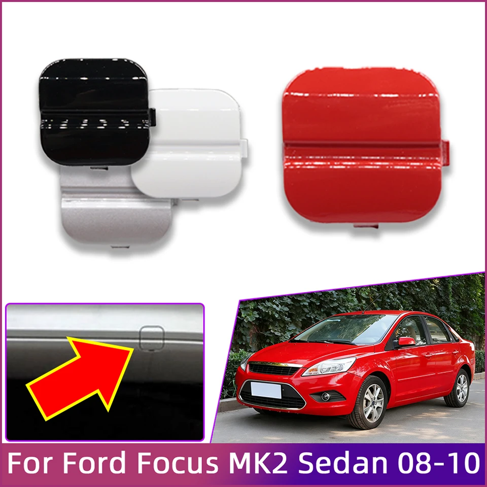 

Rear Bumper Tow Hook Eye Cover Cap For Ford Focus II MK2 2008 2009 2010 Sedan Saloon 8M59-F17K922-AA 1521717 Towing Hauling Lid