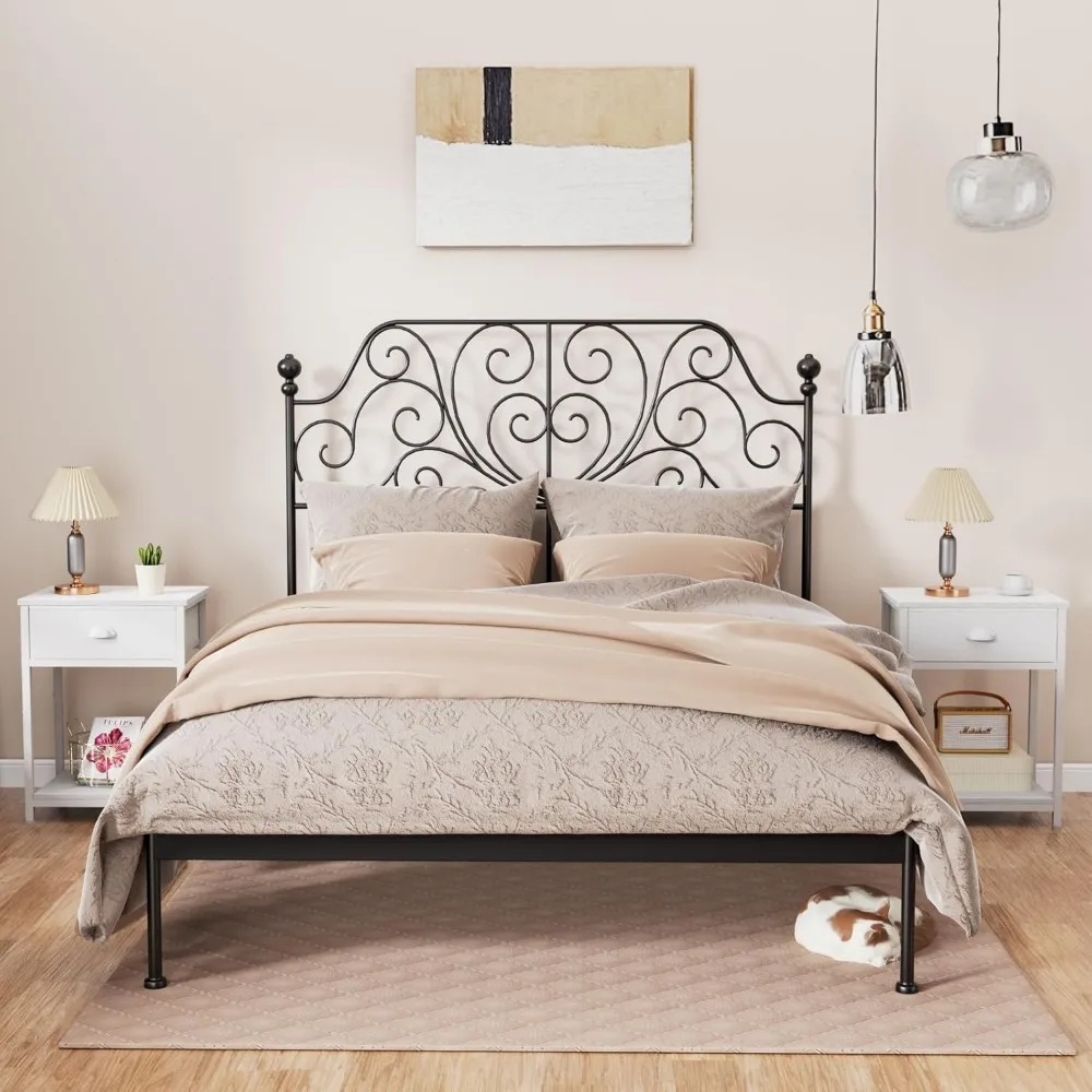 منضدة بيضاء لدرج من القماش للمساحات المدمجة، وطاولة جانبية للتخزين بطبقتين، وحامل ليلي لغرفة النوم