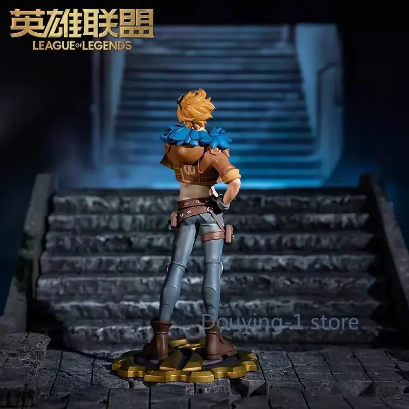 League of Legends LOL Explorer Ezreal مجموعة النحت المتوسطة لعبة Figurine.model الهدايا في الأوراق المالية