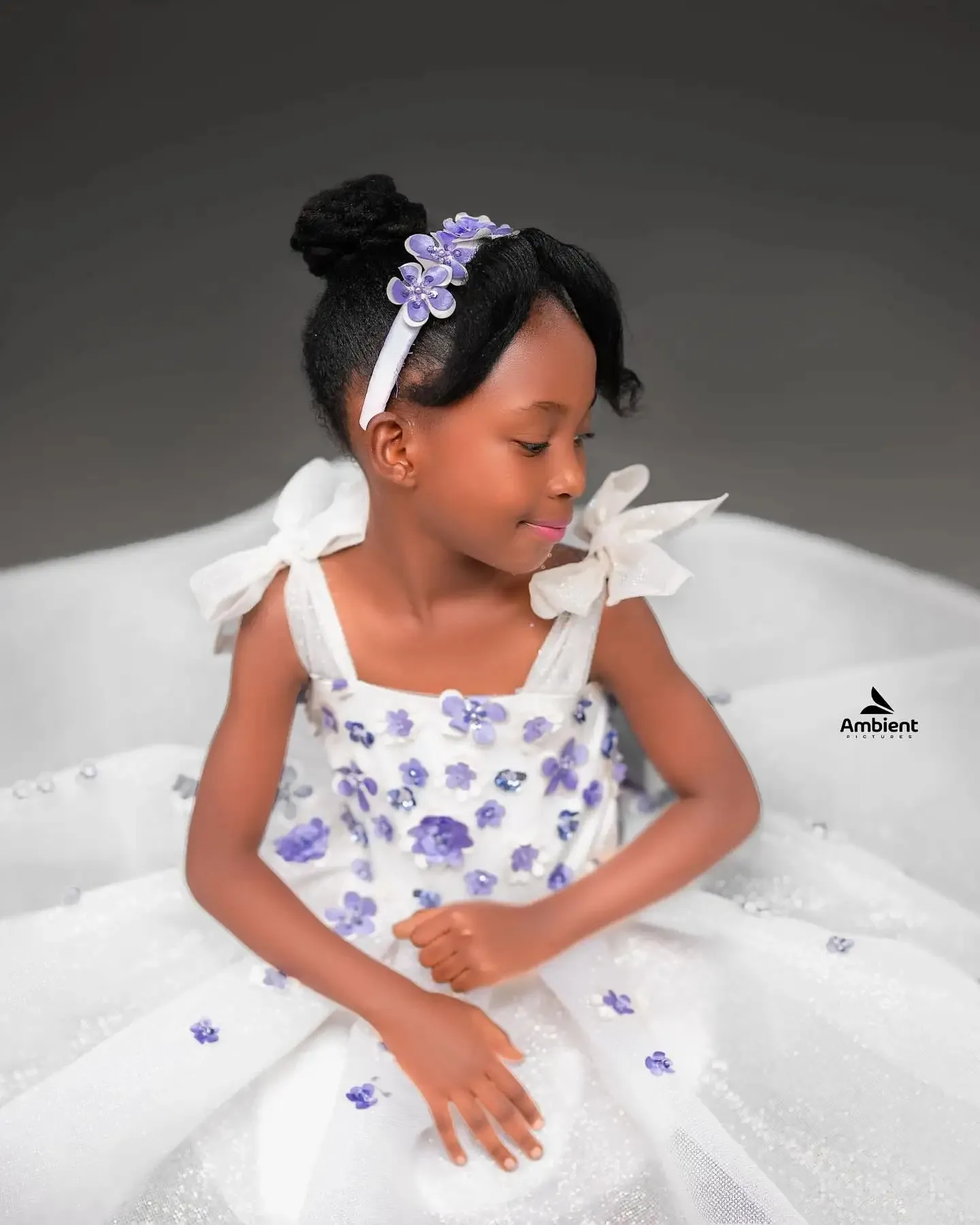 

Платья с бантом без рукавов для девочек-цветочниц, тюлевое платье для свадьбы с цветочным принтом, высокое и низкое платье принцессы для дня рождения, банкета, по индивидуальному заказу