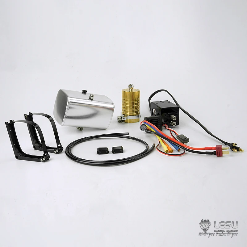 LESU Metal 205MM Oil Cylinder Pump ESC Tank for Tamiyay 1/14 RC Hydraulic Dumper Truck Remote Control Toys Th13460