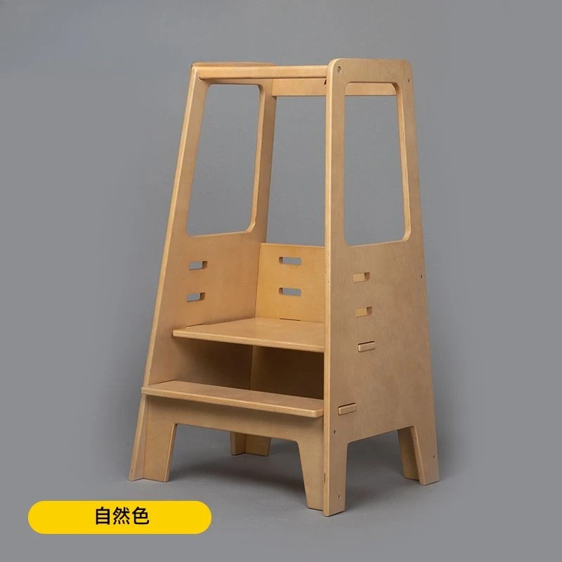 Voetstoel Wastreden Ottomaanse Voetenbank Leren toren Staande kruk met armleuning