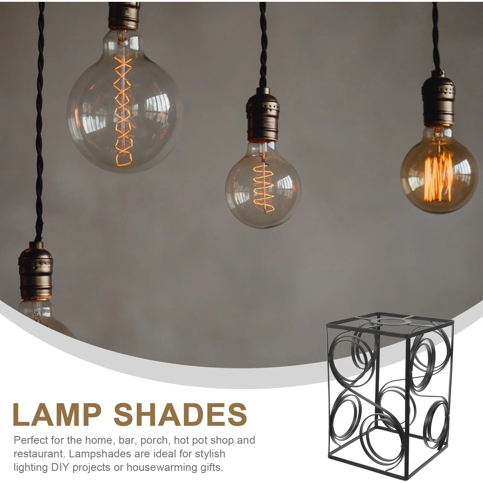 

Ретро абажур, железный металлический абажур для настольной лампы, спальня, гостиная, декоративный светильник, сменные настольные абажуры