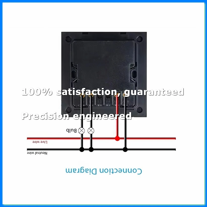 

Tuya Zigbee Knob Smart Dimming Switch Panel App Control Voice Control Linkage 4 Gang Relay Smart Switch B-ELEC