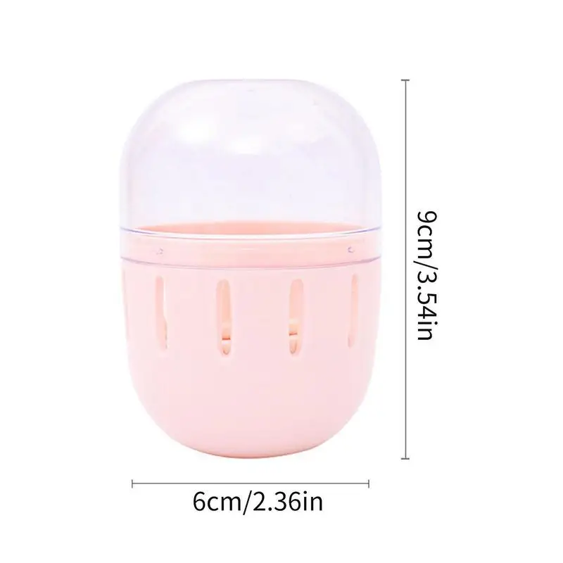 1 Pc Make-Up Sponshouder Beauty Spons Draagtas Opbergdoos Voor Make-Up Hoes Poederdeeg Beschermende Cosmetische Container