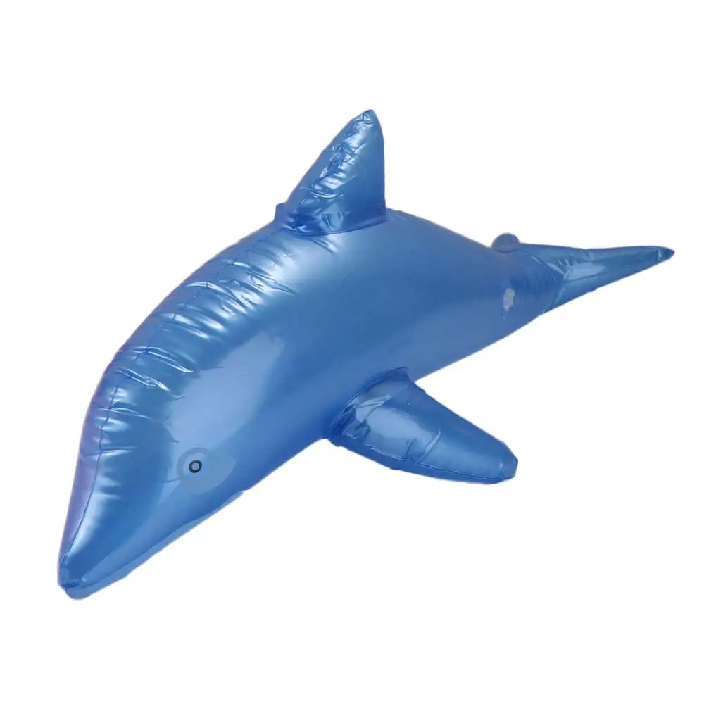 Blow Outdoor  Swimming Pool Party PVC Dolphin Water  Inflatable  Beach Swimming Rings Inflatable Dolphin