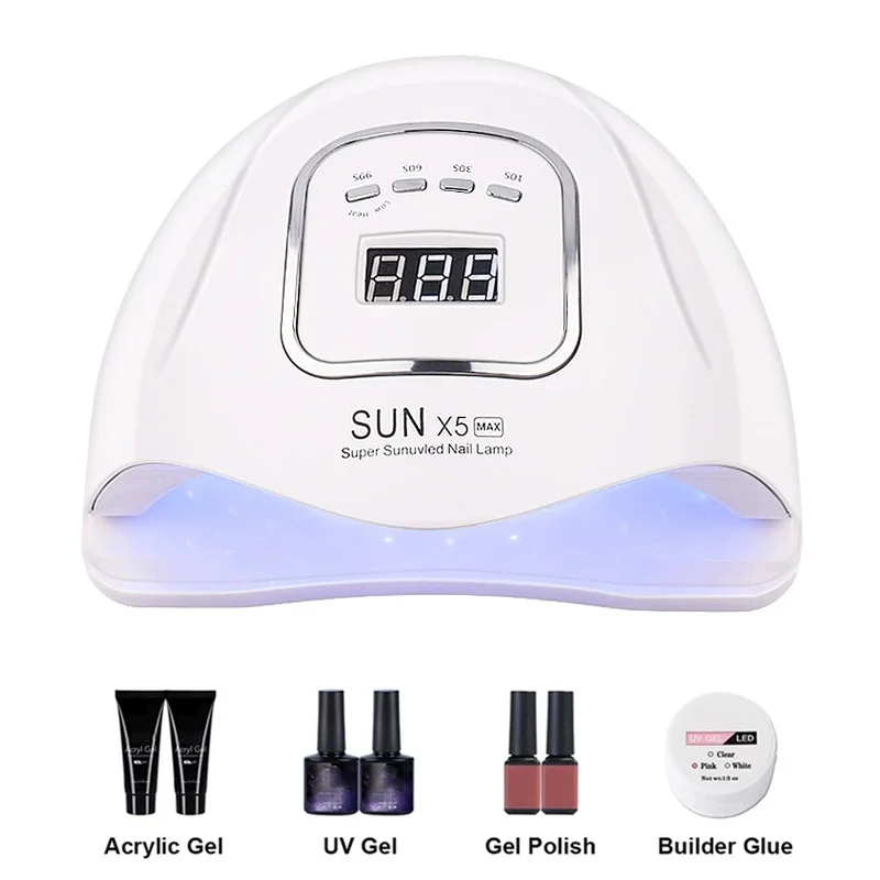 Nail Art baking Lamp, High-Power Nail Art Machine, Phototherapy Lamp, Nail Salon UV Glue Nail Oil baking Lamp