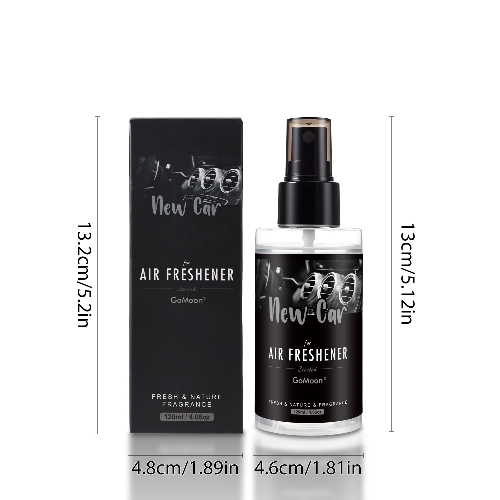 120ml/4,06oz Neuer Auto-Duftspender Premium Autoduft, Langanhaltender Duft, Geeignet für Zuhause, Auto – Detail 9